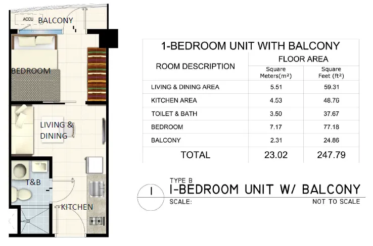 https://manilacondohub-smdc.com/images/properties/south/unit-layouts/03 - SOUTH - Type B 1BR with balcony (+23.02sqm).webp